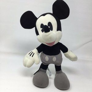 Mickey Mouse Fantasy Amuse SEGA 1999 Japan Disney Posable Plush Gray 12"